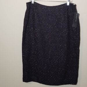 Jones New York Sparkly Black Skirt